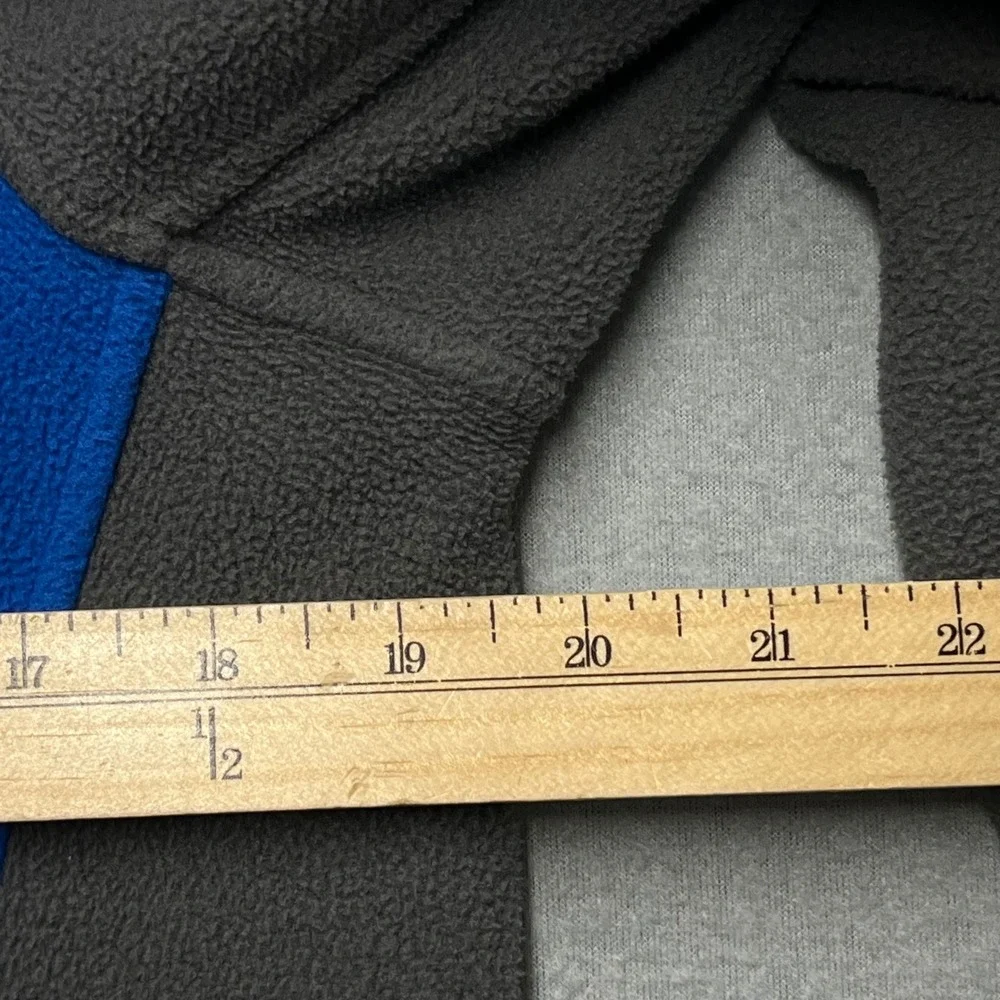 The North Face Fleece Jacket‎ Blue Gray Zip Up Outdoor Hiking Adult Medium pile